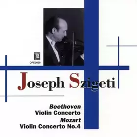 Couverture du produit · Szigeti J. / Beethoven : Concerto pour violon