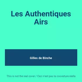 Couverture du produit · Les Authentiques Airs