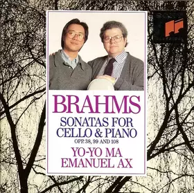Couverture du produit · Sonatas For Cello & Piano Opp. 38, 99 And 108