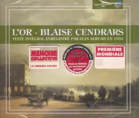 Couverture du produit · L'or - Blaise Cendrars