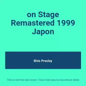 Couverture du produit · on Stage Remastered 1999 Japon