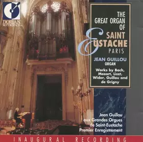 Couverture du produit · The Great Organ Of Saint Eustache, Paris