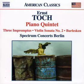 Couverture du produit · Piano Quintet / Three Impromptus • Violin Sonata No. 2 • Burlesken