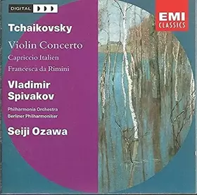 Couverture du produit · Violin Concerto / Capriccio Italien / Francesca Da Rimini