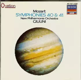 Couverture du produit · Symphony No. 40 /  No. 41 »Jupiter«