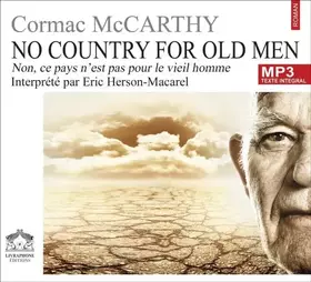 Couverture du produit · No Country,for Old Man/1 CDMP3/Texte intégral