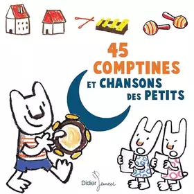 Couverture du produit · 45 comptines et chansons des petits (CD)