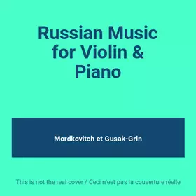 Couverture du produit · Russian Music for Violin & Piano