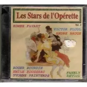 Couverture du produit · les stars de l'opérette vol 2
