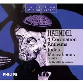 Couverture du produit · Coronation anthems / Judas Maccabeus - extraits