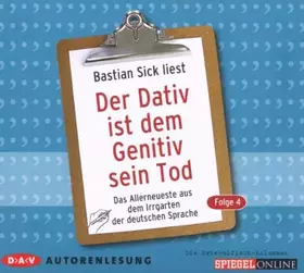Couverture du produit · (4)der Dativ Ist dem Genitiv Sein Tod.