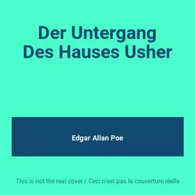 Couverture du produit · Der Untergang Des Hauses Usher 