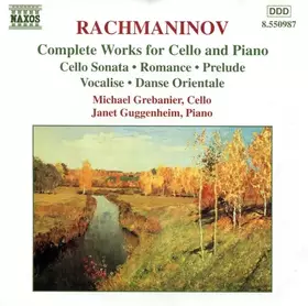 Couverture du produit · Complete Works For Cello And Piano