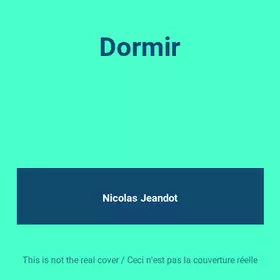 Couverture du produit · Dormir