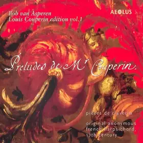 Couverture du produit · Preludes de Mr Couperin/Édition Louis Couperin Volume 1