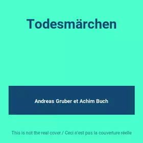 Couverture du produit · Todesmärchen