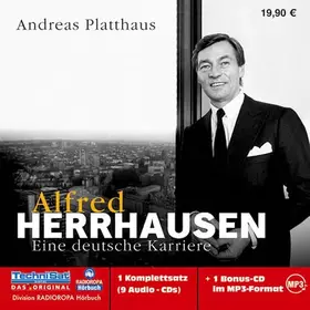 Couverture du produit · Alfred Herrhausen: Eine deutsche Karriere