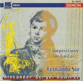 Couverture du produit · Compositions For Guitar By Fernando Sor