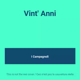 Couverture du produit · Vint' Anni