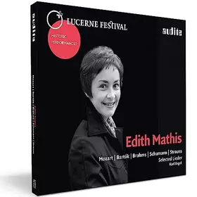 Couverture du produit · Edith Mathis sings Mozart, Bartók, Brahms, Schumann and Strauss: Selected Lieder