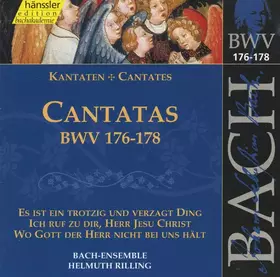 Couverture du produit · Cantatas BWV 176-178