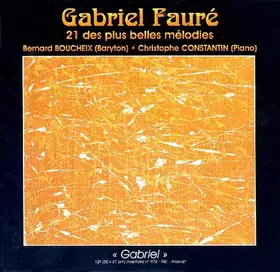 Couverture du produit · Gabriel Fauré - 21 des plus belles mélodies