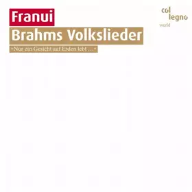 Couverture du produit · Brahms Volkslieder