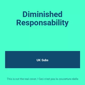 Couverture du produit · Diminished Responsability