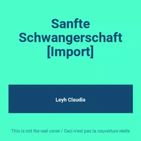 Couverture du produit · Sanfte Schwangerschaft [Import]