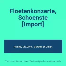 Couverture du produit · Floetenkonzerte, Schoenste [Import]