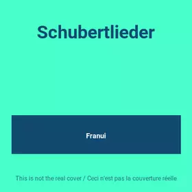 Couverture du produit · Schubertlieder