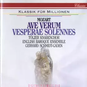 Couverture du produit · Ave Verum · Vesperae Solennes