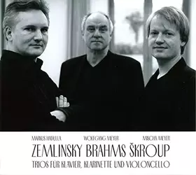 Couverture du produit · Zemlinsky - Brahms & Skroup : Trios pour Piano, Clarinette et Violoncelle