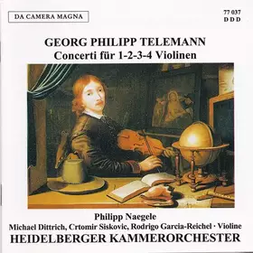 Couverture du produit · Concerti für 1-2-3-4 Violinen