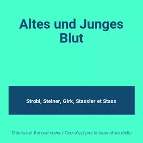 Couverture du produit · Altes und Junges Blut