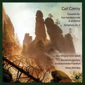 Couverture du produit · Concerto For Four-Handed Piano & Orchestra / Symphony No. 2