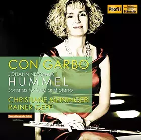 Couverture du produit · Hummel : Con Garbo, Sonates pour Flûte et Piano
