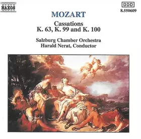 Couverture du produit · Mozart Cassations K. 63, K. 99 and K. 100