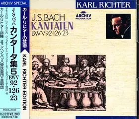 Couverture du produit · Kantaten BWV 92, 126, 23
