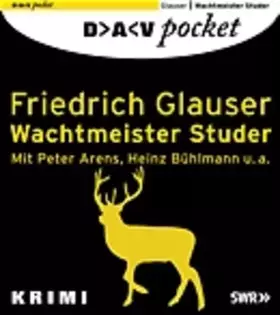 Couverture du produit · Wachtmeister Studer: Kriminalhörspiel (DAV pocket)