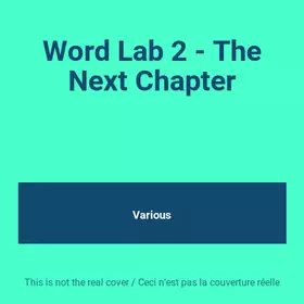 Couverture du produit · Word Lab 2 - The Next Chapter