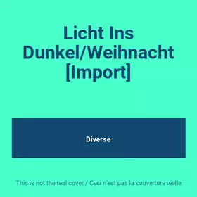 Couverture du produit · Licht Ins Dunkel/Weihnacht [Import]