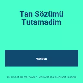 Couverture du produit · Tan Sözümü Tutamadim