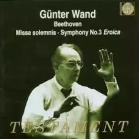 Couverture du produit · Missa Solemnis & Symphony N°3