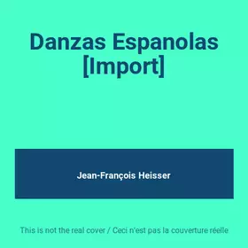 Couverture du produit · Danzas Espanolas [Import]