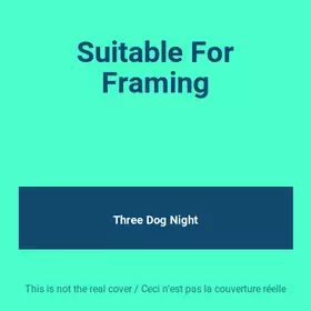 Couverture du produit · Suitable For Framing