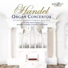 Couverture du produit · Haendel: Organ Concertos Complete