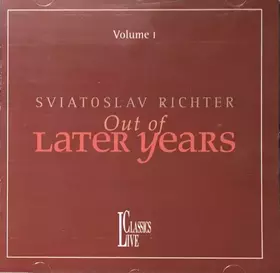 Couverture du produit · Out Of Later Years Volume I
