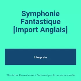 Couverture du produit · Symphonie Fantastique [Import Anglais]