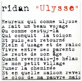 Couverture du produit · Ulysse